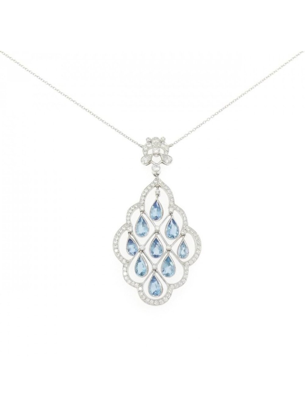 Tiffany & Co Aquamarine Necklace